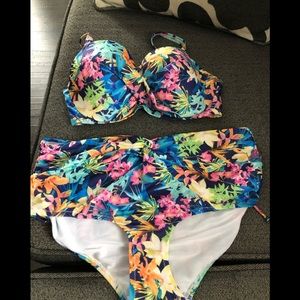 Plus size bikini